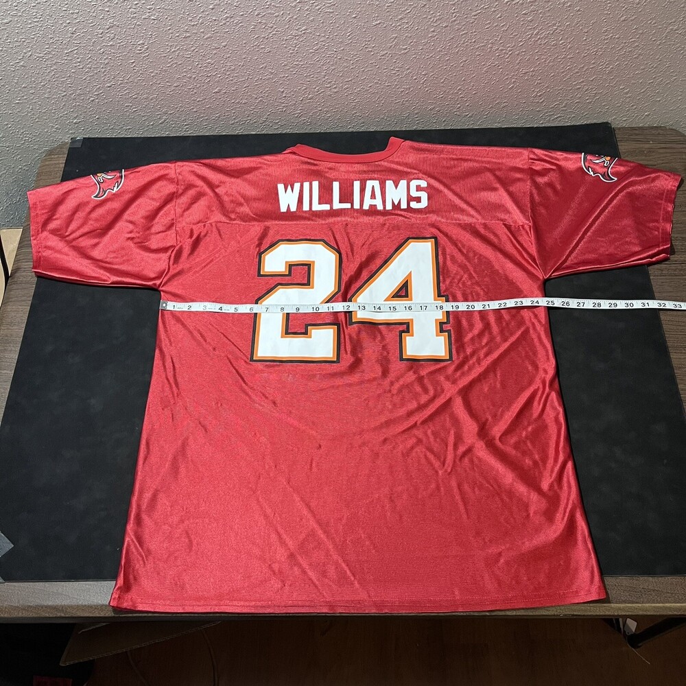 Vintage Tampa Bay Buccaneers Jersey Cadillac Williams Bucs Super Bowl Champions